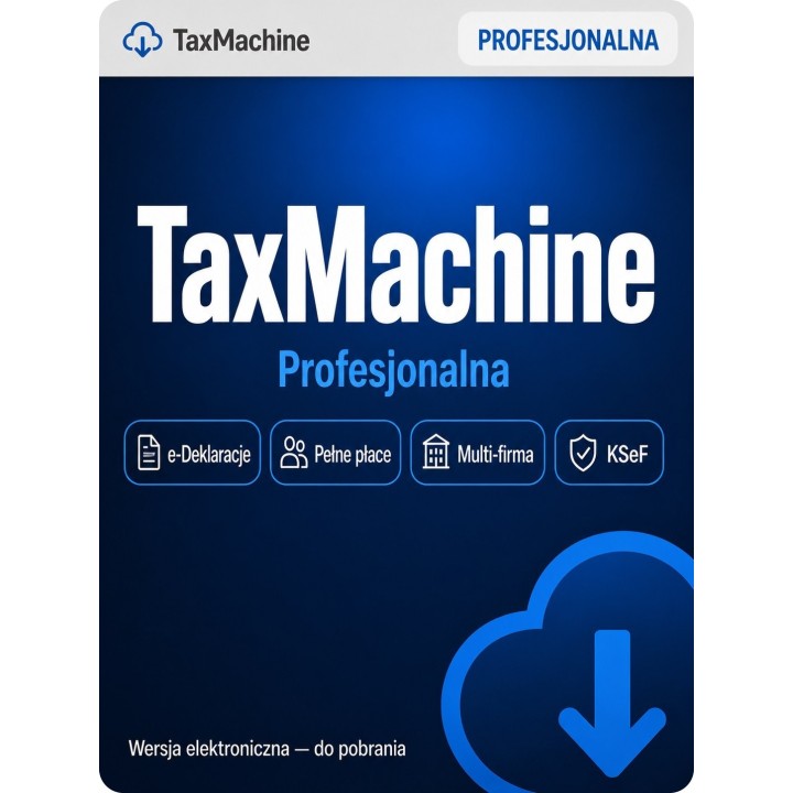 TaxMachine Profesjonalna – Licencja bez Limitów Firm
