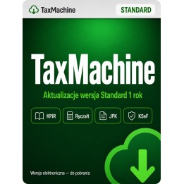 Aktualizacje TaxMachine Standard – Roczna Subskrypcja