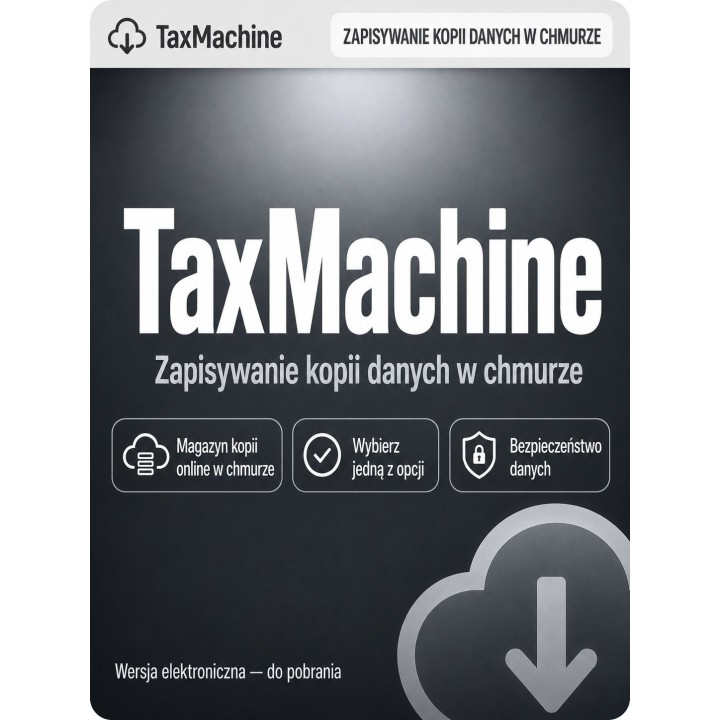 Kopie Baz Danych w Chmurze TaxMachine – 6 Miesięcy