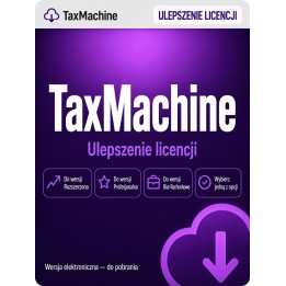 Ulepszenie Licencji TaxMachine – Upgrade do Wyższej Wersji