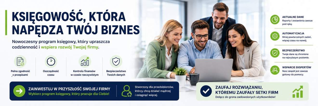 TaxMachine - program księgowy, dobierz wersję